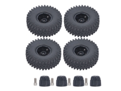 4 Neumáticos De Goma Universales De 1,9 Pulgadas Para Coches Rc Traxxas Hsp Redcat Tamiya Axial Climbing