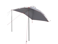 Tienda de campaña para coche impermeable VIDAXL gris y naranja
