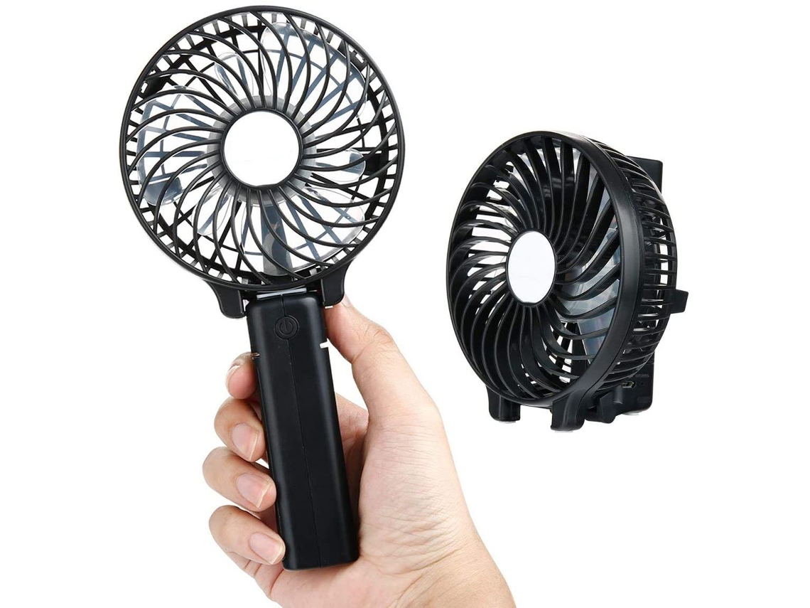 Ventilador USB portátil que funciona con pilas