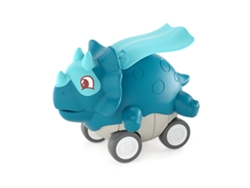 Lindo Juguete De Inercia De Dinosaurio De Dibujos Animados, De Plástico Seguro, Regalo Para Niños De 3 Años En Adelante - Triceratops
