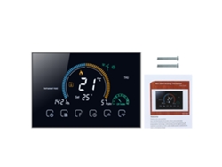 2026 Store-termostato Inteligente Programable Con 5+1+1 Periodos Control Por Voz Y App Lcd Retroiluminado Para Calefacción De Agua