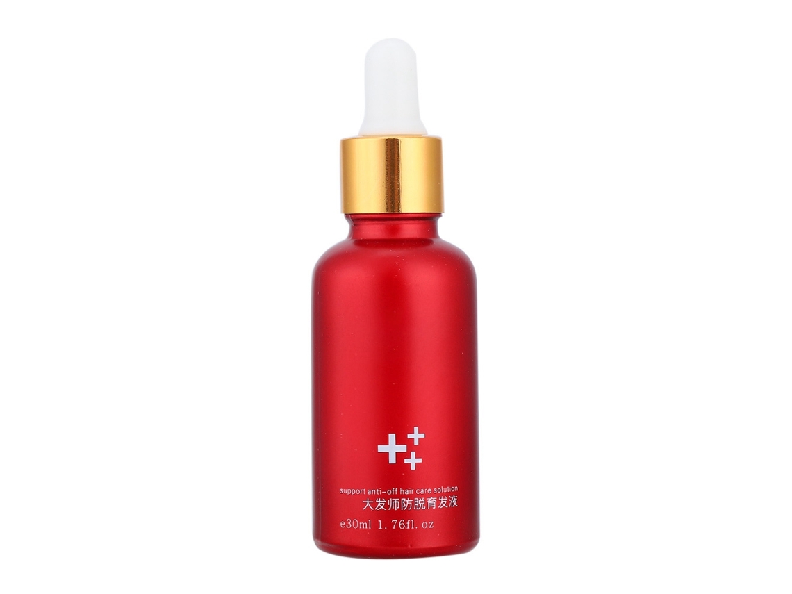 Sérum De Crecimiento Capilar Con Extracto Herbal Tratamiento Anticaída Solución Líquida Cuidado Capilar 30ml
