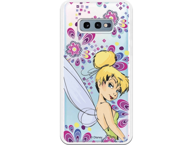 Carcasa Samsung Galaxy S10e DISNEY Campanilla Flores Multicolor
