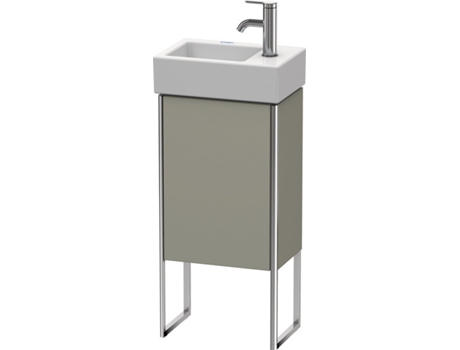 DURAVIT XSquare Vanity unit vertical 36.4x24.0 cm, 1 puerta, colgado a la izquierda, 1 estante de vidrio, para el lavabo Vero Air 072438