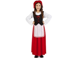 Disfraz de Niña DISFRAZZES Pastora Aldeana (Talla: 5 a 6 años)