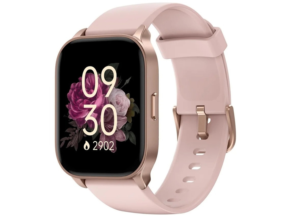Reloj inteligente para mujer con Alexa integrada, respuesta y realización de llamadas, reloj de seguimiento de actividad física de 1,8 pulgadas con monitor de frecuencia cardíaca Yizhood