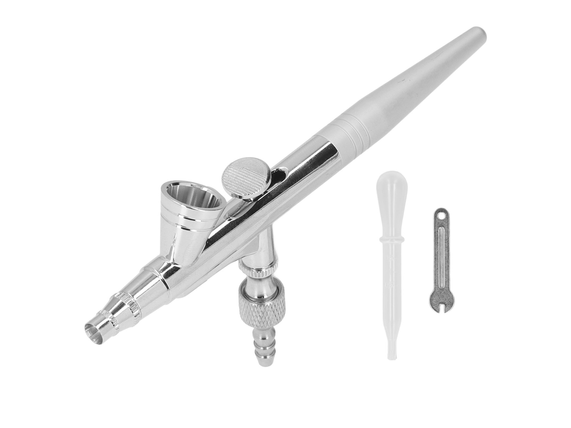Kit De Aerógrafo De 0,4 Mm Para Decoración Del Hogar E Impresión De Maquetas Con Pipeta Y Llave Inglesa.