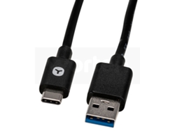 Cable de datos GOODIS (USB - USB-C - 1m - Negro)