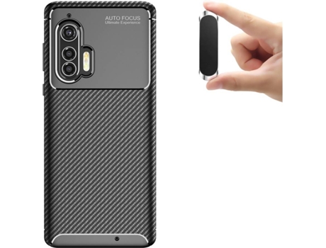 Carcasa y Soporte Motorola Edge+ Rugged Carbon Negro