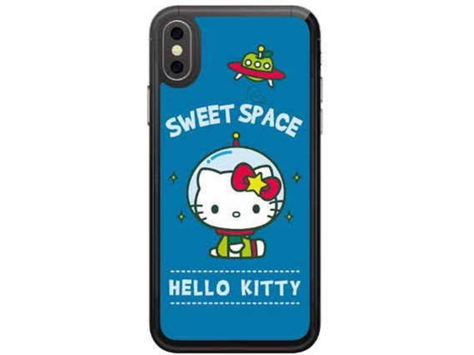 Funda iPhone X, XS HELLO KITTY Space Multicolor