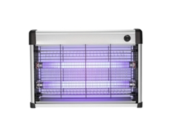 Lámpara Eléctrica Led De 20 W Para Matar Moscas, Apta Para Uso Interior Y Exterior, Enchufable, Con Tecnología Uv Y Diseño Patentado.