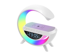 CUICH Bt-3401 Ruido Blanco Reloj Luz Atmósfera Carga Inalámbrica Altavoz Bluetooth