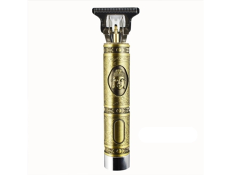 Recortador de Barba SLOWMOOSE Recargable USB Retro Cortante Amarillo