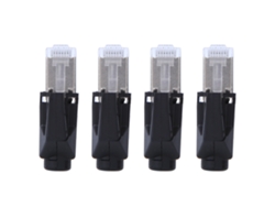 2026velora-4pcs Conector RJ45 impermeable para adaptador de red industrial Suministros eléctricos 1p07-rj45