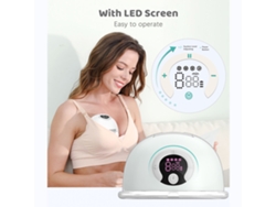 Extractor De Leche Eléctrico Portátil Manos Libres, 4 Modos, 9 Niveles De Succión, Capacidad De 180 Ml, Silicona, 24 Mm