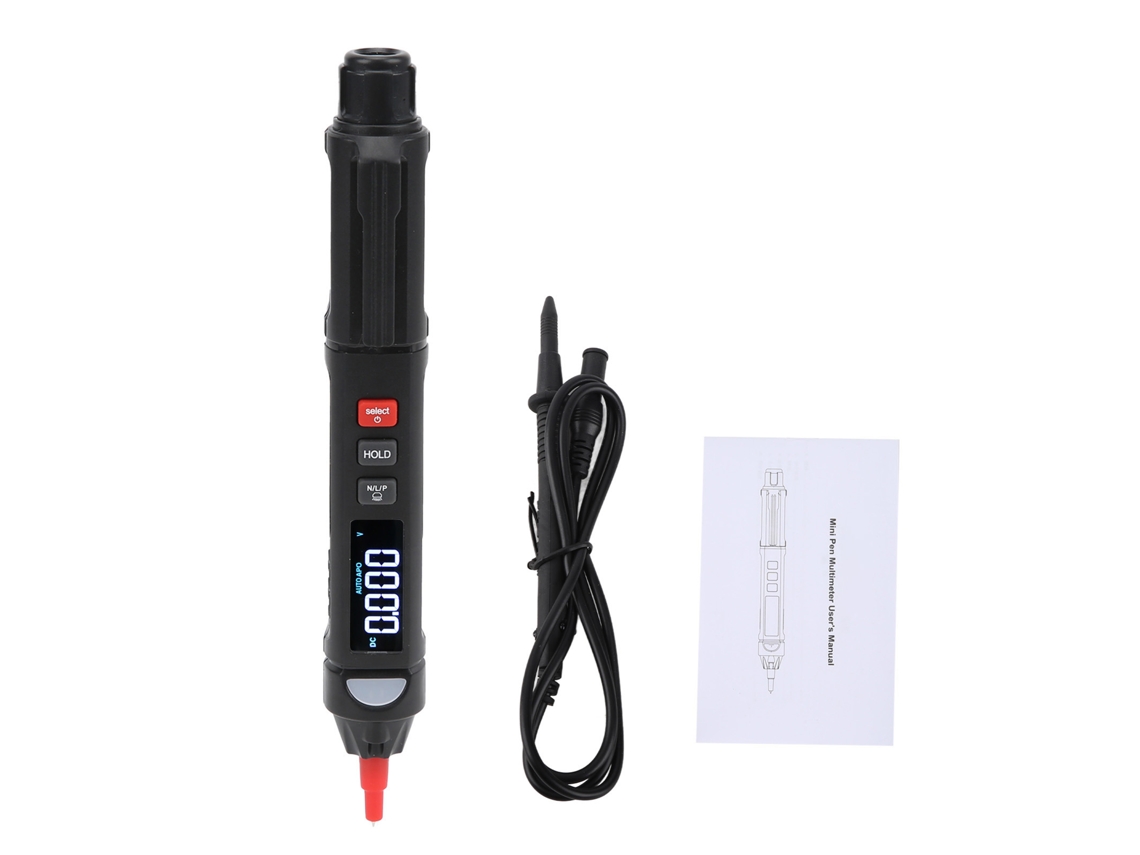 Probador Digital De Voltaje Et8908 Dc1000v/ac700v, Multímetro Portátil De Identificación Automática, Herramienta De Prueba De Voltaje Ac/dc