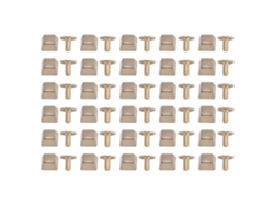 30 Juegos De Remaches Trapezoidales De 8 Mm, Aleación De Zinc, Con Tornillos De Hierro De 6 Mm Para Bolsos, Zapatos, Ropa, Oro