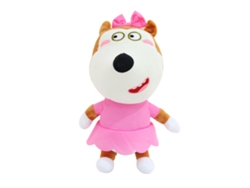 Ats-juguete De Peluche Lobo Cute Realista Animal De Peluche Suave Amigable Para Niños Y Adultos