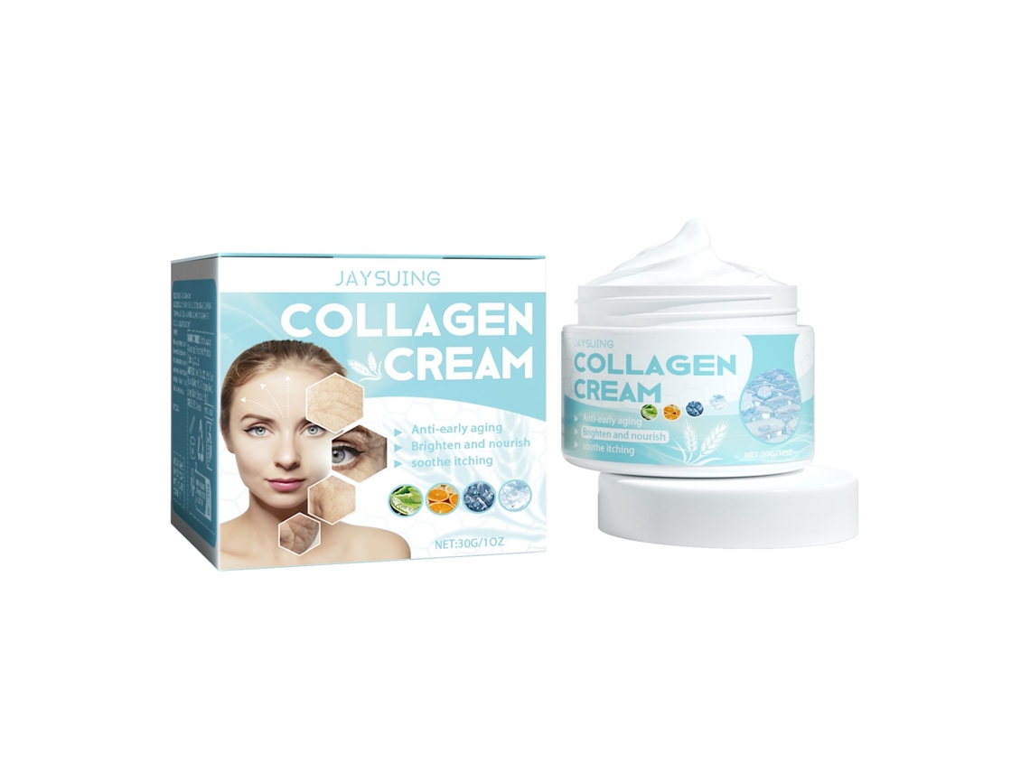 Crema hidratante antiedad de colágeno de primera calidad
