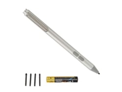 Caneta Estilo Ativa Com 4096 Níveis De Pressão E Função De Inclinação Para Microsoft Silver