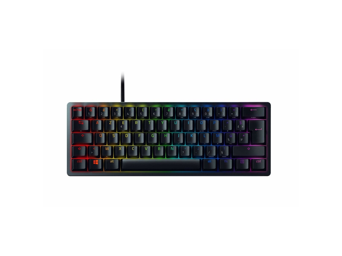 Teclado RAZER Blackwidow v3 mini hyperspeed (Bluetooth - Francés - Negro)