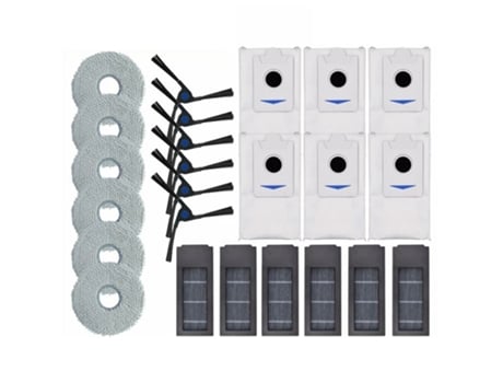 Juego de accesorios de repuesto para aspiradoras robot Ecovacs Deebot X2 Omni / X2 Pro