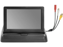 Monitor Plegable Para Coche Con Entrada De Vídeo Para Cámara Bidireccional