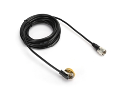 Cabo Coaxial Rg-58/u De Cobre De Baixa Perda 5m Pl259 Para Nmo Para Antena De Rádio Móvel Transceptor