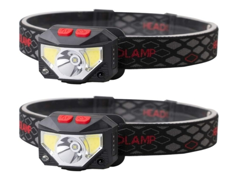 Linterna frontal recargable LED, linterna frontal USB, linterna frontal LED superbrillante, lámpara frontal con sensor de movimiento, linterna fron...