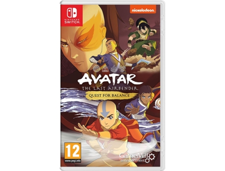 Juego Nintendo Switch Avatar Last Airbender Quest for Balanca