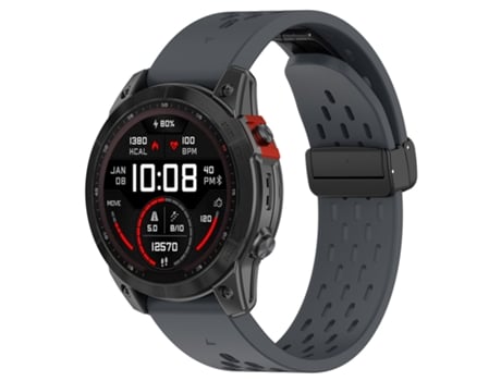 Pulsera de Reloj INF para Garmin Epix Pro 47mm/Fenix 7/Fenix 7 Pro Gris oscuro
