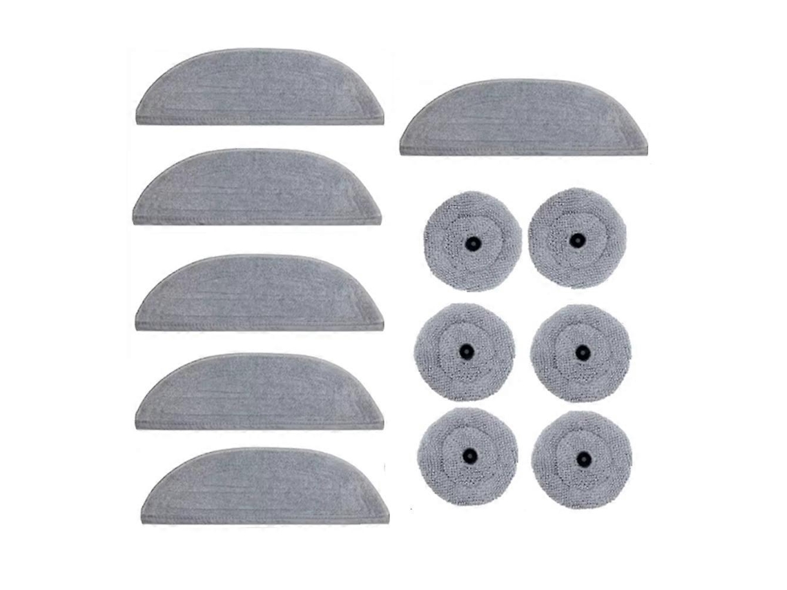 Almohadillas de repuesto para mopa de aspiradora robot Saros 10 / G30. Almohadillas de mopa reutilizables y lavables.