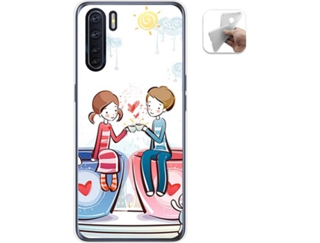Carcasa Oppo A91 TUMUNDOSMARTPHONE Café Multicolor