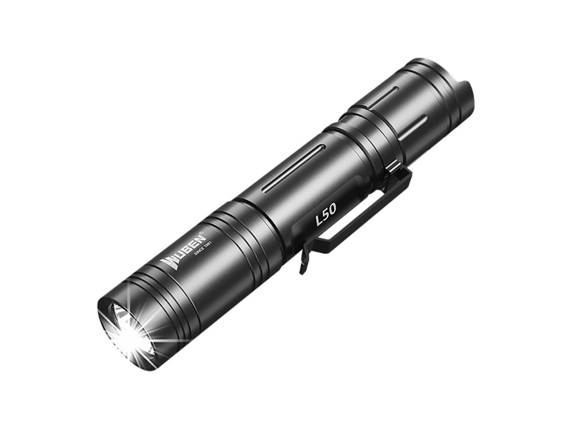 Linterna LED portátil de alta potencia para exteriores, recargable por USB y fabricada en aleación de aluminio. Mdug