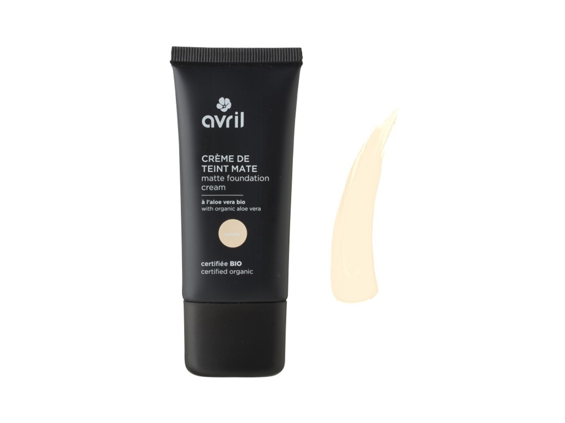 Crema de Base Mate Certificada Orgánica AVRIL