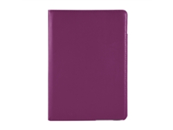 Funda protectora (con soporte giratorio resistente a golpes) para iPad 7 Pro (9,7"), color morado, con rotación de 360°.