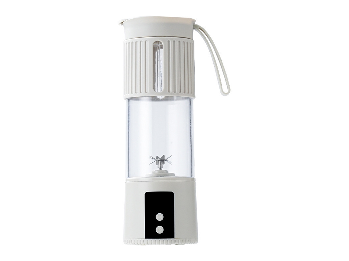 Exprimidor CHRUI De 450 Ml, Recargable Por Usb, 3,7 V, 10 S, Fácil De Limpiar (Blanco)