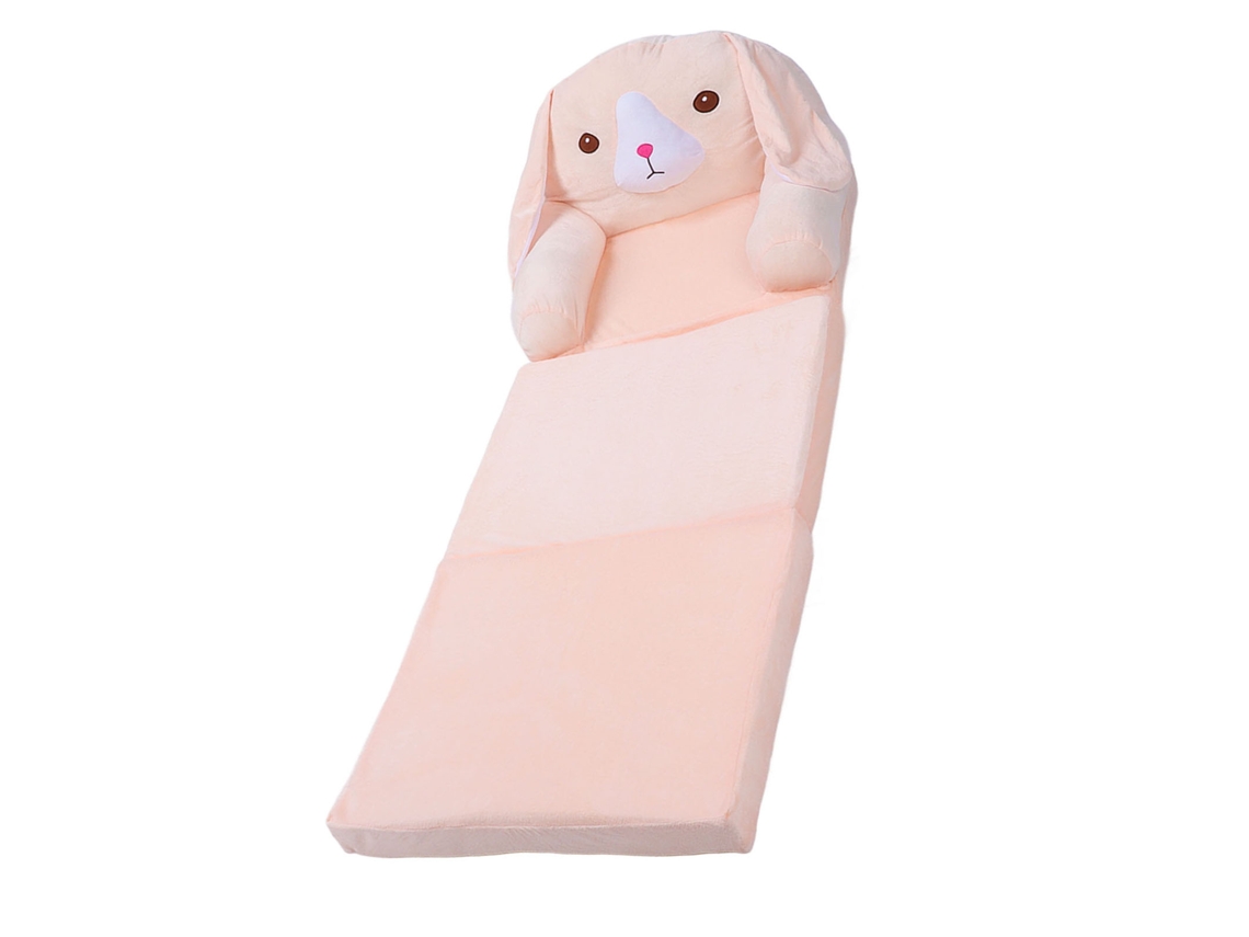 Sofá Infantil Plegable Converte Em Cama Espuma Macia