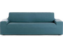 Funda de Sofá 4 Plazas EYSA Premium Bronx Tejido Multielástico (240 x 70 x 110 cm - Poliéster - Verde Esmeralda)