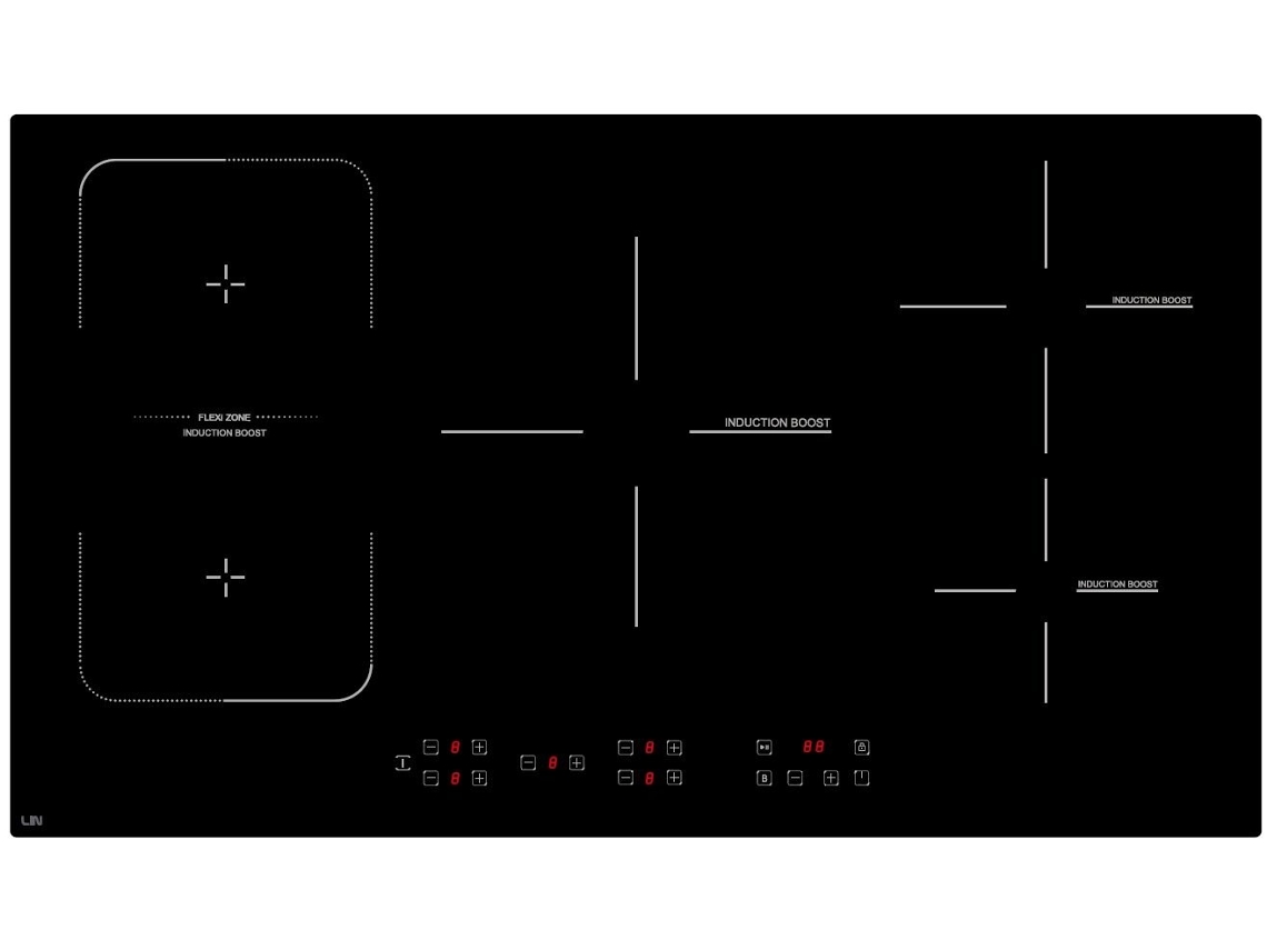 Cocina de inducción Li B57235 de 7200 W. Línea