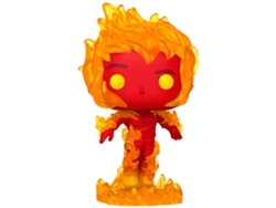 Figura Pop Marvel O Quarteto Fantástico Tocha Humana Funko