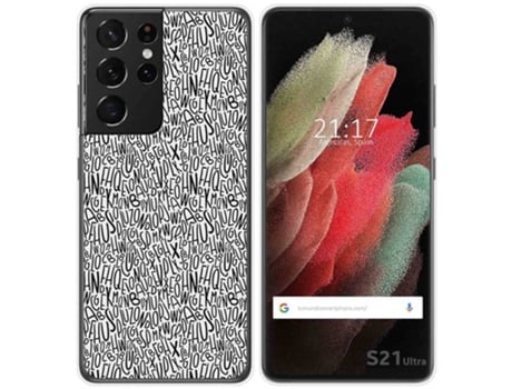 Carcasa Samsung Galaxy S21 Ultra 5G TUMUNDOSMARTPHONE Dibujos Multicolor