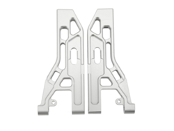 Brazos de suspensión delantera inferior plateados para RC Corally Kronos 6s