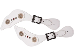 Cincha Vintage Con Hebillas Ajustables De Cuero Sintético Para Botas De Montar, Buena Cincha.