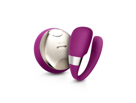 Vibrador LELO Tiani 3 Masajeador En U para Parejas Rosa Profundo (Mando A Distancia - Sin Cables)