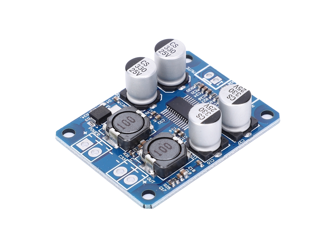 Módulo De Placa Amplificadora De Potencia Digital Mono De 60 W Tpa3118, Componente Electrónico De 8~24 V Cc