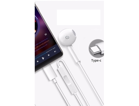 Entrada tipo C para auriculares con cable