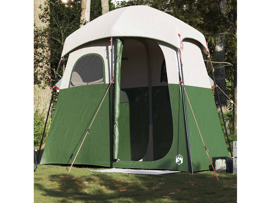 Tienda de ducha impermeable verde para 2 personas