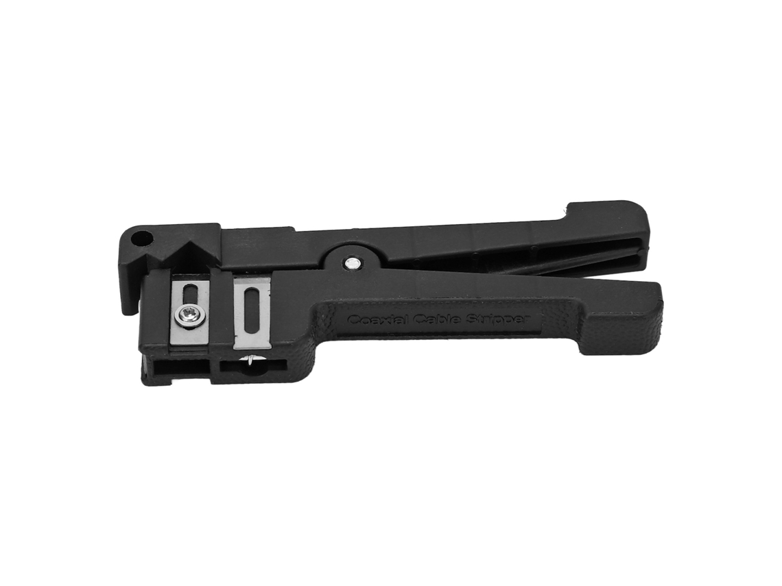Herramienta Manual De Pelado De Cable Coaxial Y Fibra Óptica Para Cables De 4.8‑7.9mm Negra