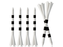 Juego de 50 tees de golf, accesorios para tees de golf negros Digitallab